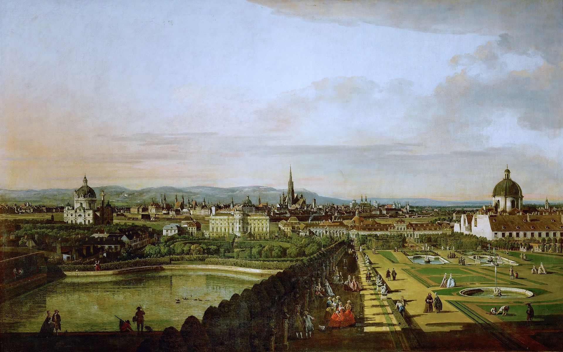 Canaletto, Belvedere
